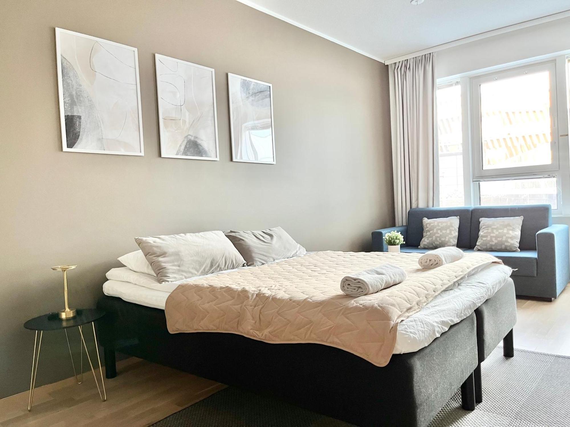 City Home Finland Arena Studio - Perfect Location In Downtown Of Tampere And Great Amenities Bagian luar foto