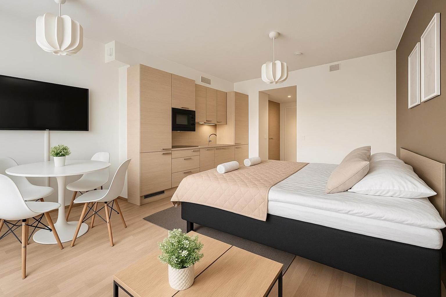 City Home Finland Arena Studio - Perfect Location In Downtown Of Tampere And Great Amenities Bagian luar foto